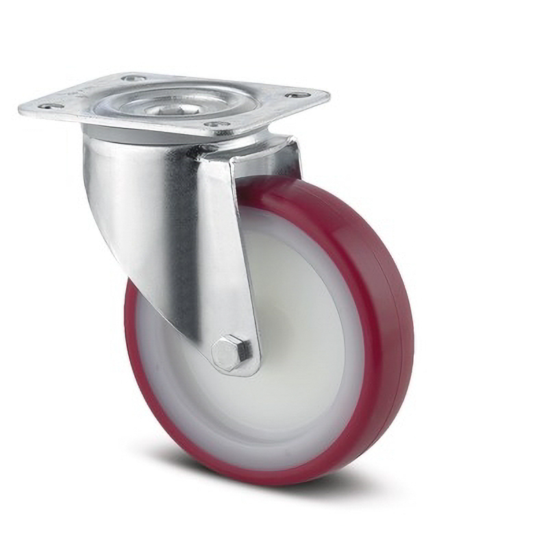 Tente - Red wheel without brake 100mm