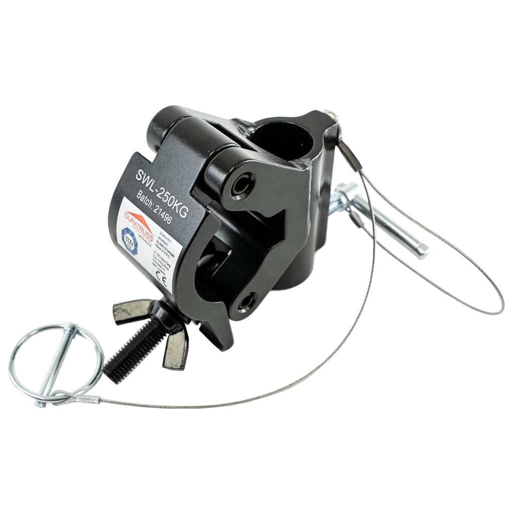 Duratruss - DT PRO-Studio-Clamp Easy 250kg Black - 48-51mm