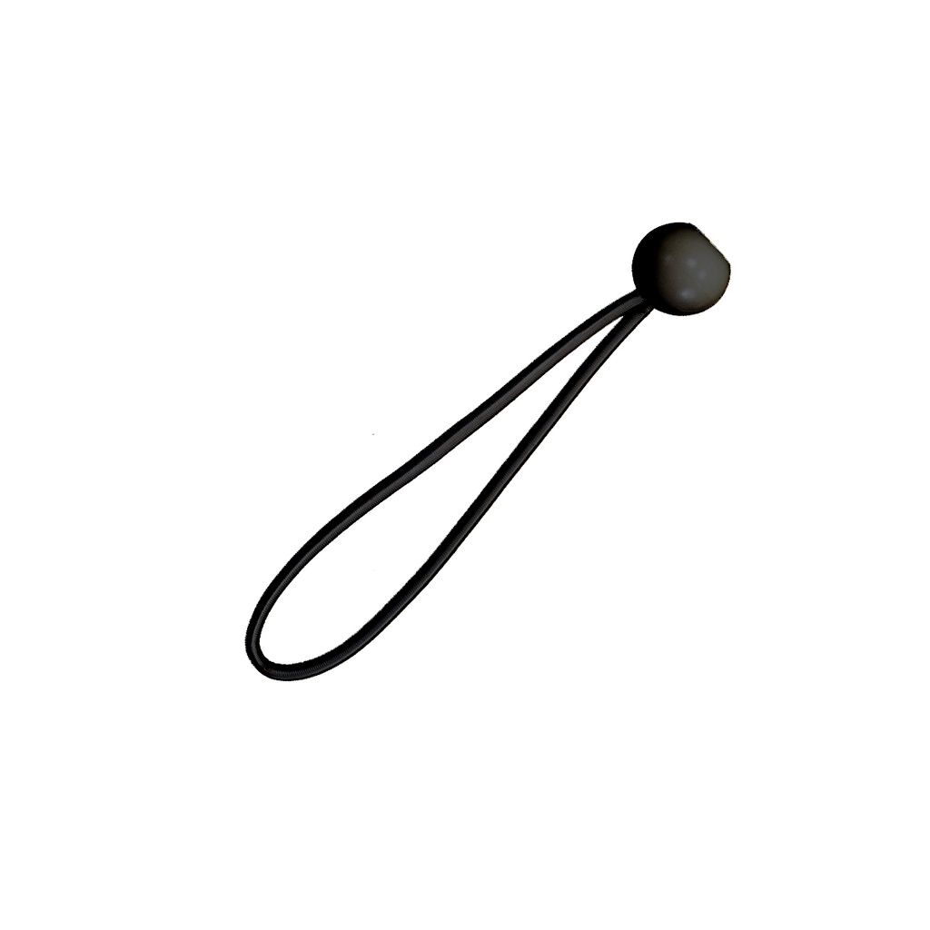 Duratruss - DT Ball Bungee 5mm 20cm Black (Set:25pc)
