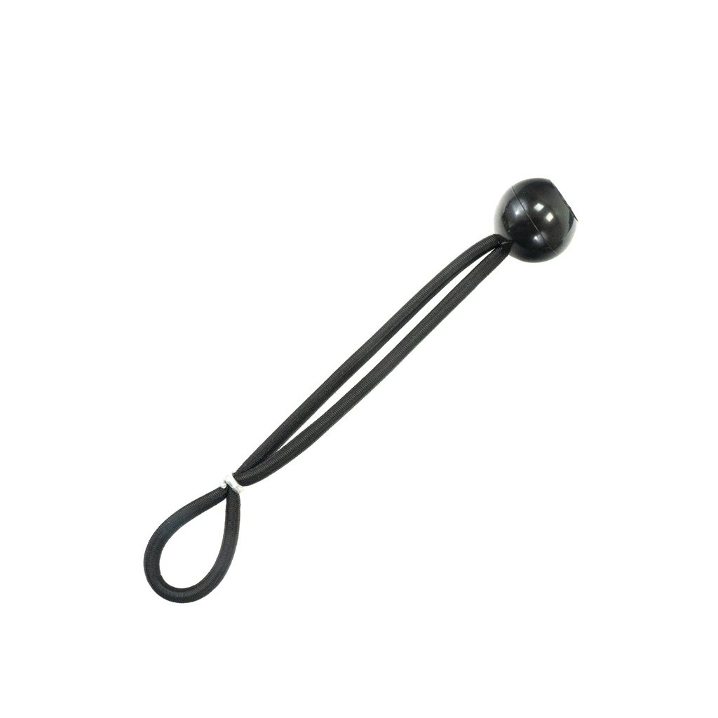 Duratruss - DT Ball Bungee Loop 5mm black 20cm(25pc)