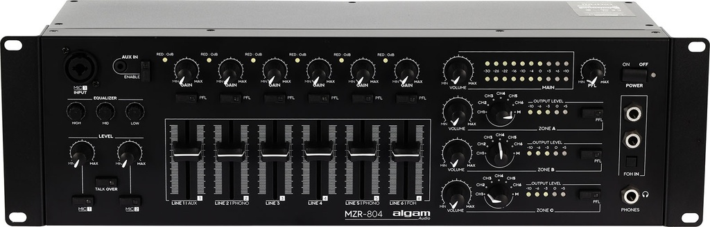 Algam Audio - SAA MZR-804