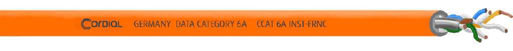 Cordial - CCAT6A-INSTOR100-FRNC