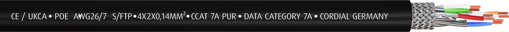 Cordial - CCAT7A-PUR-100