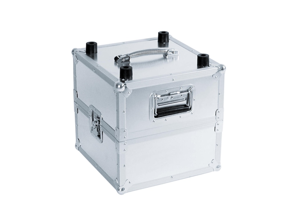ROADINGER Record Case PRO ALU 50/50,  plain, 100LPs