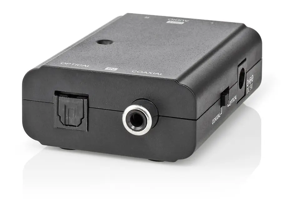 Nedis - Convertisseur audio - TosLink / S/PDIF > RCA