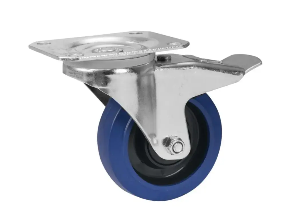 Roadinger - RD-100B - Roulette pivotante avec frein - 100mm