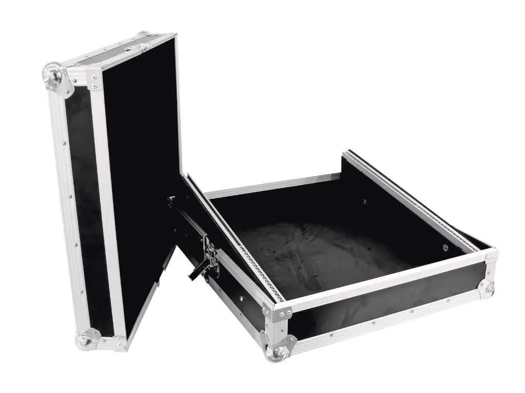 ROADINGER Mallette table de mixage pro MCB-19, inclinée, noire 10U