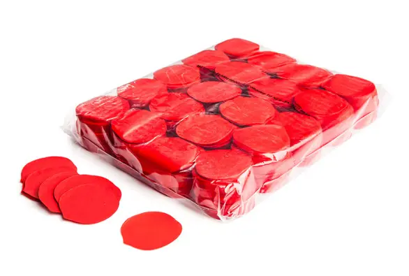 Magic FX - Confettis papier - 1kg - Pétales de rose -  Rouge