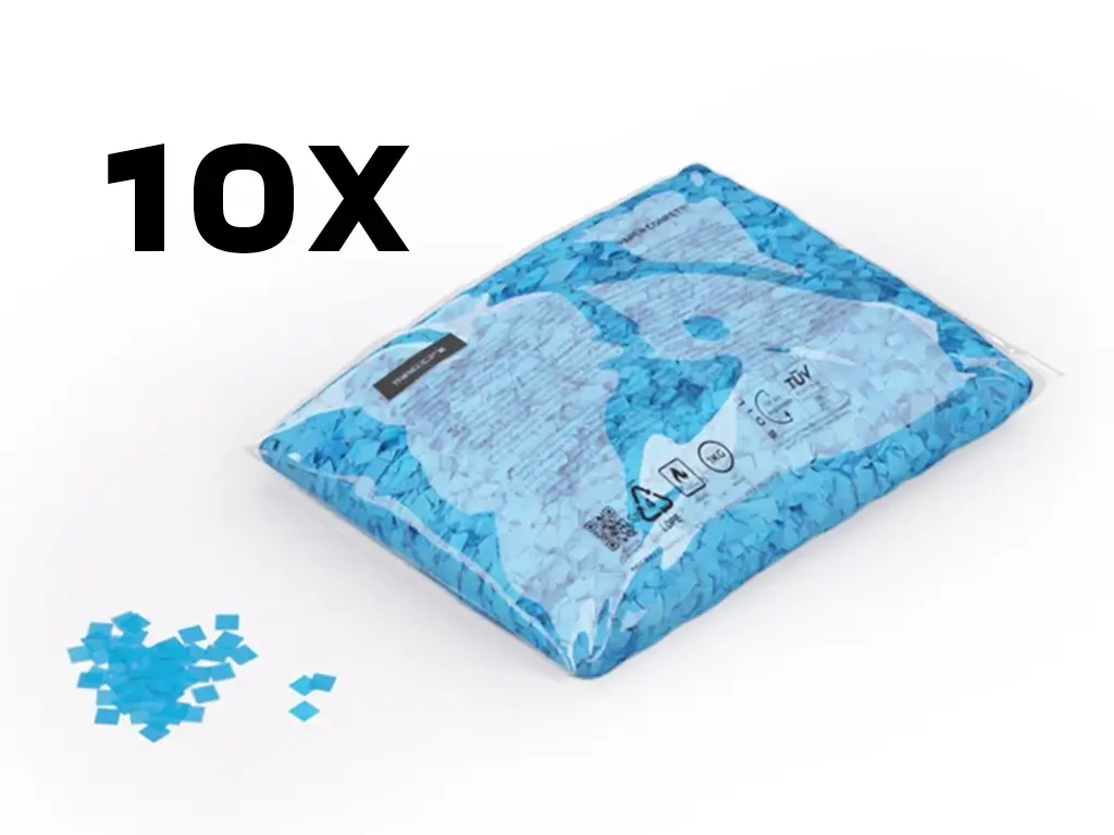Magic FX - Powderfettis papier - 10kg - Bleu clair
