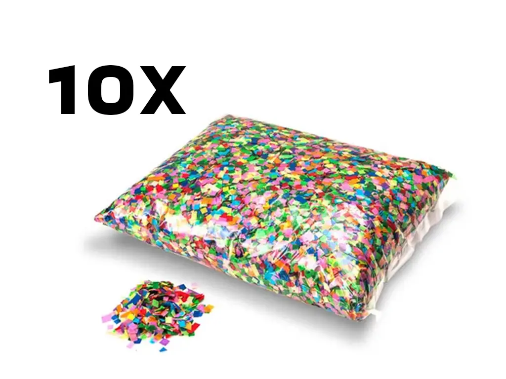 Magic FX - Powderfettis papier - 10kg - Multi couleurs