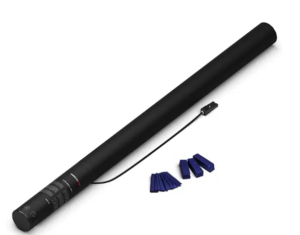 Magic FX - EC04DB - Canon à confettis - 80cm - Bleu foncé