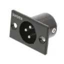 Sweex - XLR mâle - chassis - 3 pin