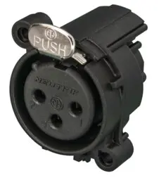 Neutrik - NC 3 FAH - XLR femelle châssis pour PCB 