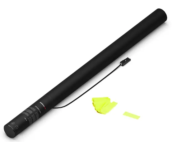 Magic FX - EC04YLF - Canon à confettis - 80cm - Jaune fluo