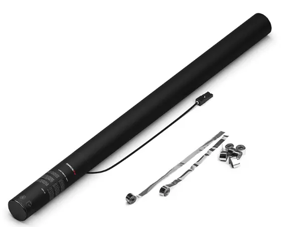 Magic FX - ES04SLM - Canon à serpentins - 80cm - Argenté