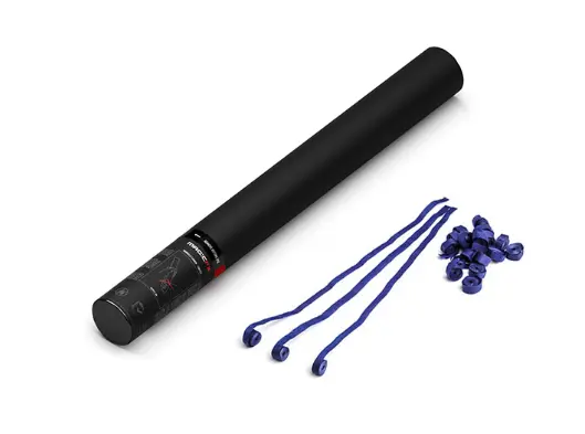 Magic FX - HS03DB - Canon à serpentins manuel - 50cm - Bleu foncé