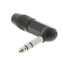 Sweex - Jack 6,3mm - Stéréo/TRS - Coudé - Noir