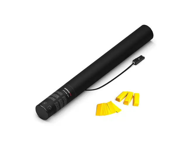 Magic FX - EC03YL - Canon à confettis - 50cm - Jaune