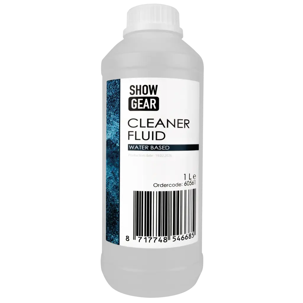 Showgear - Liquide de nettoyage pour machine à fumée - 1L