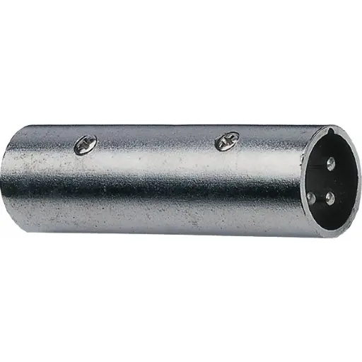 [B01318] Hilec - Adapter XLR male/XLR male