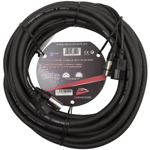 Hilec - AUDIO COMBI CABLE IEC/XLR-10M