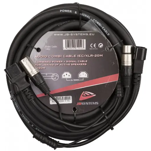 [B01402] Hilec - AUDIO COMBI CABLE IEC/XLR-20M