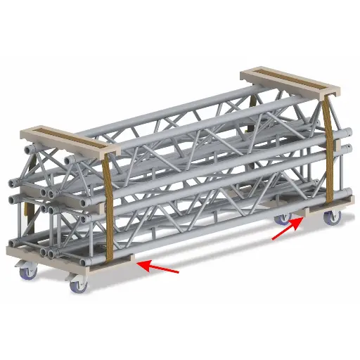 Contestage - BT-TRUSS 29-TROLLEY-BASE