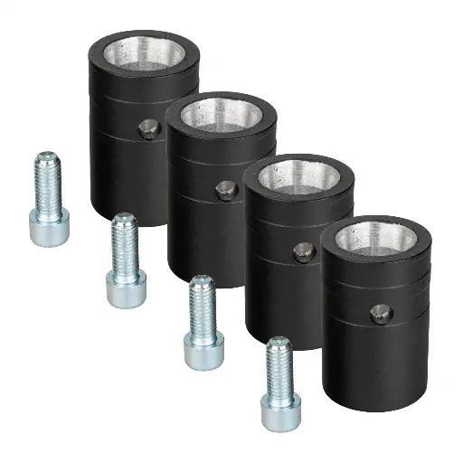[B07002] Contestage - BT-TRUSS QUAT 29 - BOX Coupler Set FEMALE BLK
