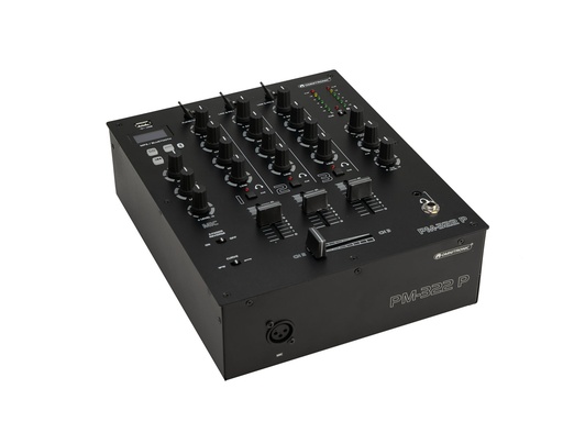 [10006874] Omnitronic - PM-322P 3-channel DJ Mixer with Bluetooth & USB Player