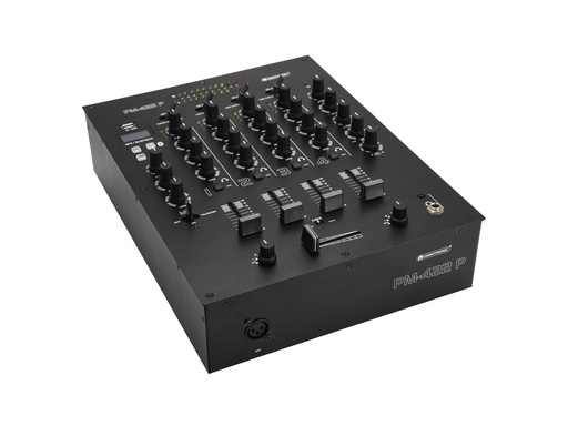 [10006878] Omnitronic - PM-422P 4-channel DJ Mixer with Bluetooth & USB Player