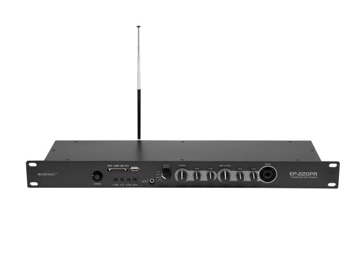 [10007074] Omnitronic - EP-220PR Preamplifier with MP3 Player and FM Radio