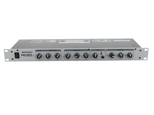 [10007075] Omnitronic - EM-260 Entertainment Mixer