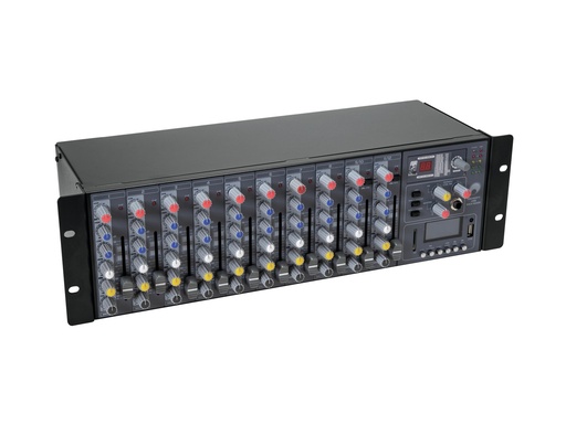 [10040300] Omnitronic - RM-1422FX USB Rack Mixer