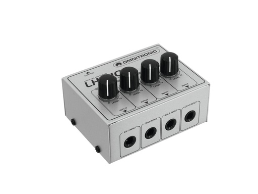 [10355010] Omnitronic - LH-010 4-channel Mixer passive