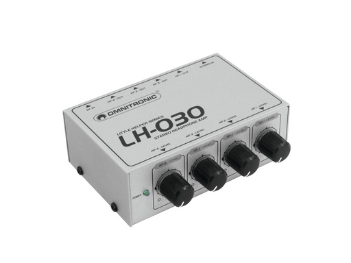 [10355030] Omnitronic - LH-030 Headphone Amplifier