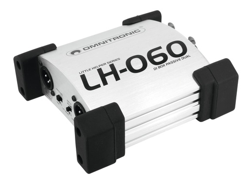 [10355060] Omnitronic - LH-060 PRO Dual DI Box passive