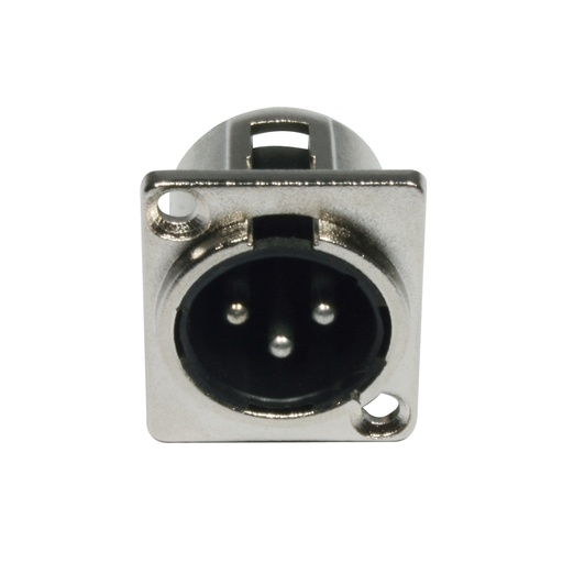 [1613000024] Accu Cable - AC-C-XM3 XLR 3pin male panel metal
