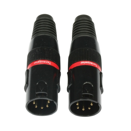 [1613000031] Accu Cable - AC-DMXTERM-5/SET DMX terminator 5pin,SET