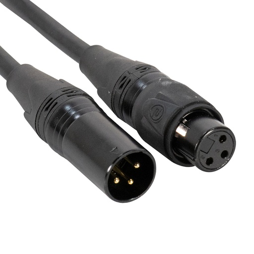 [1621000084] Accu Cable - DMX 3pin IP65 1,5m STR