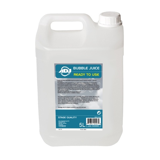 [1422200001] ADJ - bubble juice ready mixed 5 L