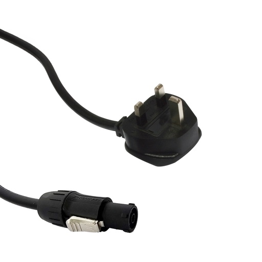 [1621000116] Accu Cable - MPC IP65 Locking Power - UK 2m