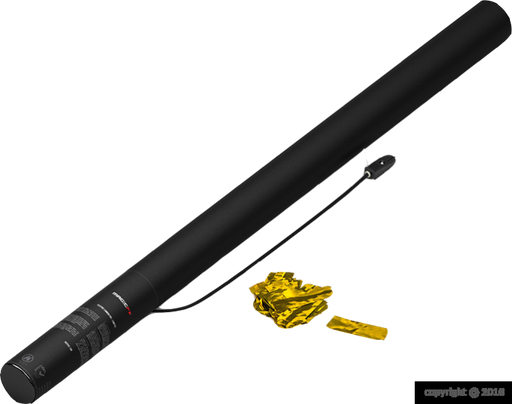 [EC04GLM] Magic FX - EC04GLM - Canon à confettis électrique - 80cm - Doré métallique