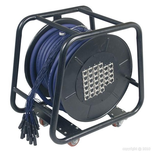 [H D952330] DAP Audio - Boîtier de Scène sur Enrouleur - 24/8 - 30m