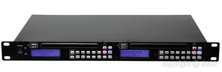 [S 11045004] Omnitronic - DMP-202 - Double lecteur CD/USB
