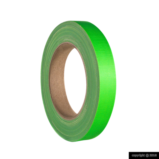 [58064NGRN] Adam Hall - Gaffa - 19mm x 25m - Vert Fluo