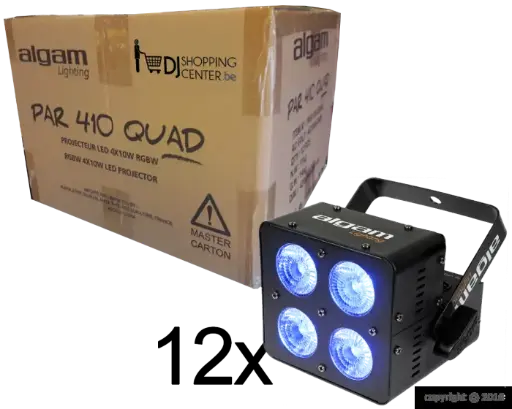Algam Lighting - Masterbox 12x PAR 410 QUAD