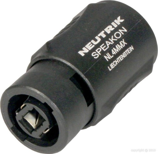 [nl4mmx] Neutrik - NL-4-MMX - Speakon 4p. F. > Speakon 4p. F.
