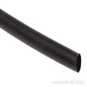 [STB95BK] Gaine thermorétractable - 2/1 - 9,5mm - Noir - 120 cm
