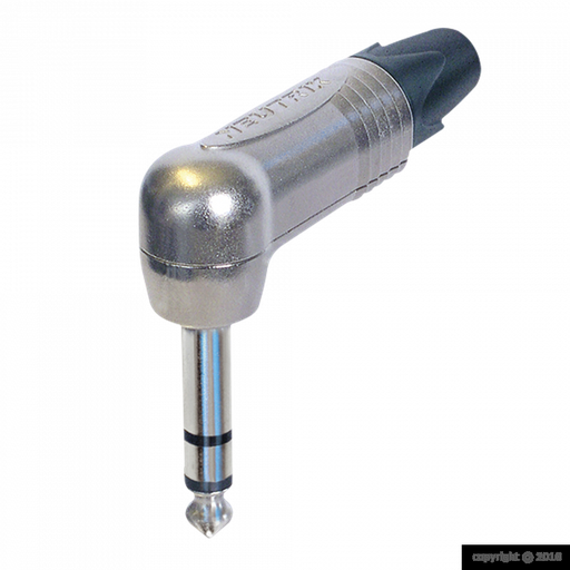 [NP3RX] Neutrik - NP3RX - Jack 6,3mm - Stéréo - Coudé