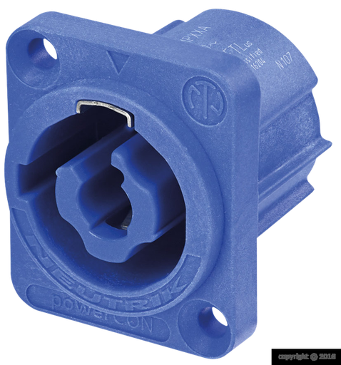 [NAC3MPXXA] Neutrik - Powercon chassis - NAC-3-MPXXA - Power in
